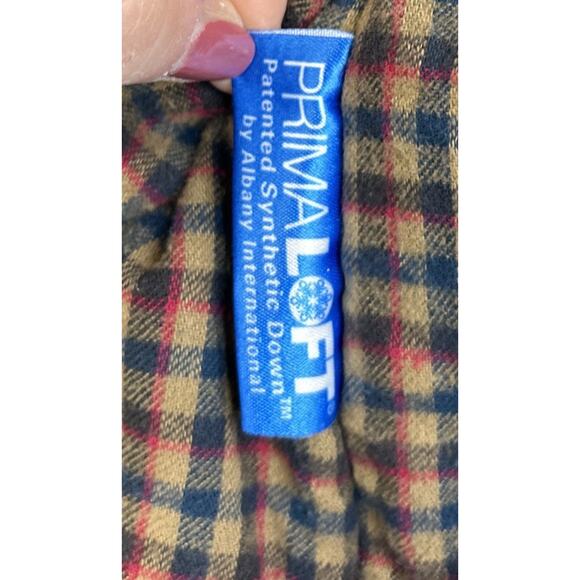 Vintage LL Bean Barn/Chore Coat - Primaloft Liner - Made In USA - Women L Green - Picture 10 of 16